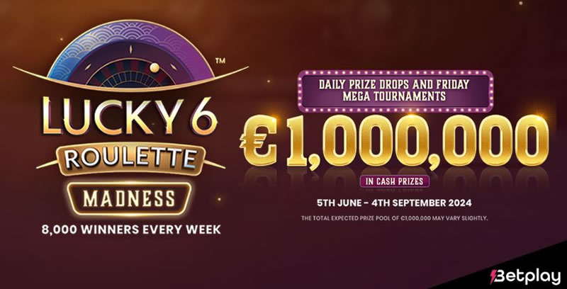 Betplay lucky6 roulette madness